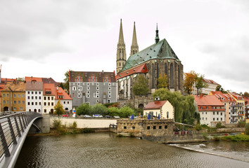 Fototapeta na wymiar St. Peter and Paul church in Gorlitz. Germany