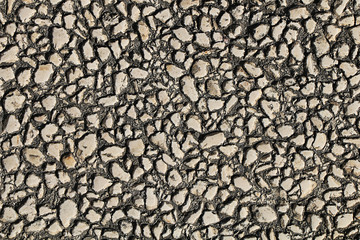 Naklejka premium Texture of road gravel. 
