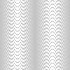 Monochrome abstract line pattern background - vector graphic design