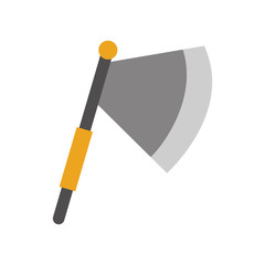 ax weapon warrior game vector illustration design