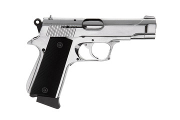 Pistol isolated on white