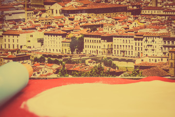 Obraz premium Pizza - Florence