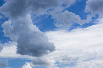 Obraz premium chmury na niebie