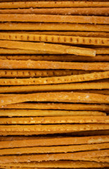  Bread sticks close-up. Food baking.