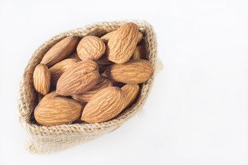 Almonds nuts - Prunus dulcis