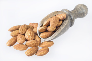 Almonds nuts - Prunus dulcis