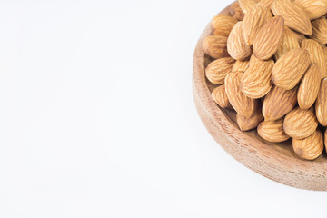 Almonds nuts - Prunus dulcis