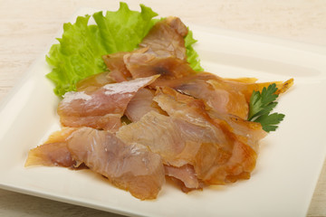 Smoked catfish fillet