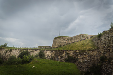Fototapeta na wymiar View of Fort Srebrna Góra (Silver Mountain Fort) Poland
