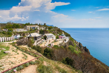 The coast of the Black Sea near Cape Fiolent