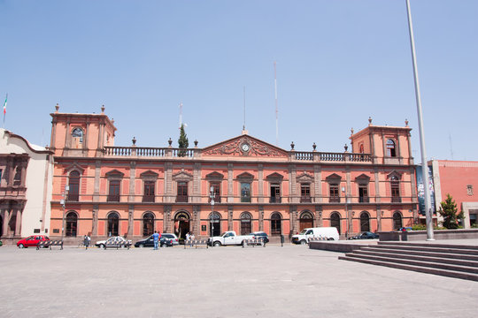 government palace in San Luis Potosi, Mexico