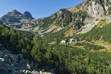 Amazing Panorama of Malyovitsa peak, Rila Mountain, Bulgaria