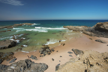 Fototapeta na wymiar Praia do Salto Porto Covo Portugal
