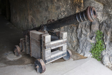 An ancient cannon