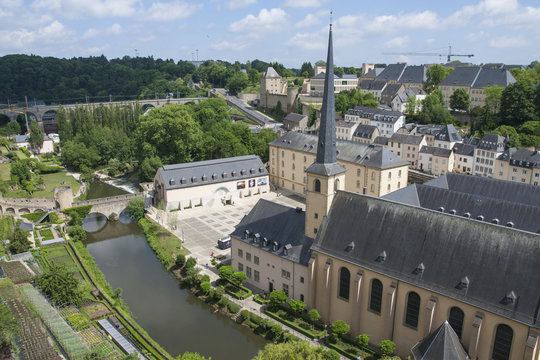 Neumunster Abbey in Luxembourg City