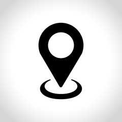 location icon on white background