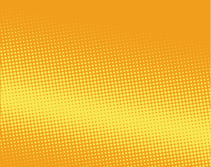 Halftone background. Comic dotted pattern. Pop art retro style. Backdrop with circles, rounds, dots, design element for web banners, posters, cards, wallpapers. Colorful Vector illustration