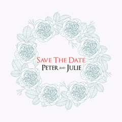 wedding invitation card template