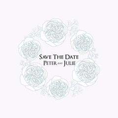 wedding invitation card template
