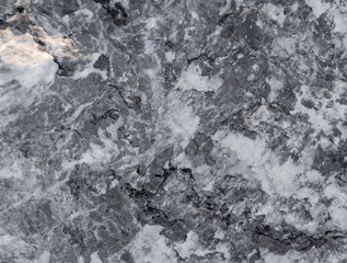 Close up of texture on nature rock. Gray texture of nature stone.