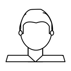 Man faceless avatar