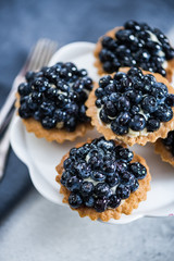 Blueberry tart