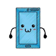 Cute smartphone kawaii