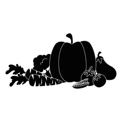 isolated cute vegetables icon vector illustration graphic design © Gstudio