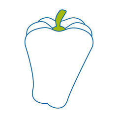 isolated cute pepper icon vector illustration graphic design