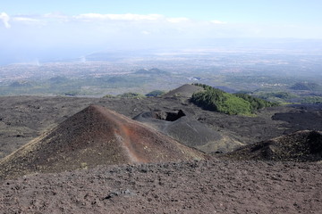 Volcano etna