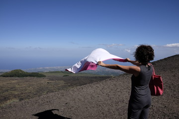 Volcano etna