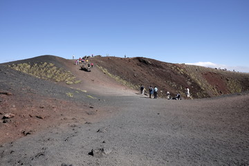Fototapeta na wymiar Volcano etna