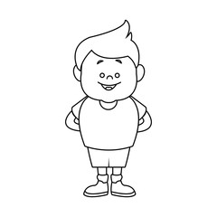 portrait boy grandson person image