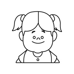 happy portrait girl granddaughter young image