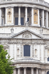 Fototapeta na wymiar 18th century St Paul Cathedral, London, United Kingdom.