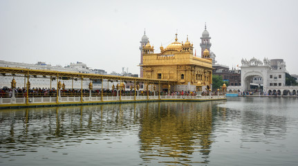Golden Temple in Amritsar, India