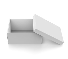 Blank paper box template