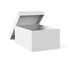 Blank paper box template