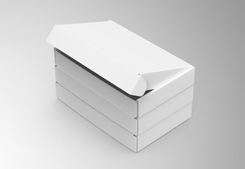 Blank tuck top box template