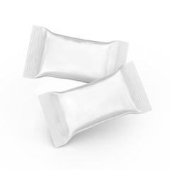 Blank food package mockup