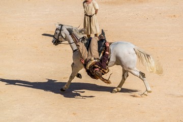 Reconstitution de jeux romains.
