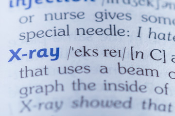 Obraz premium Dictionary definition of word