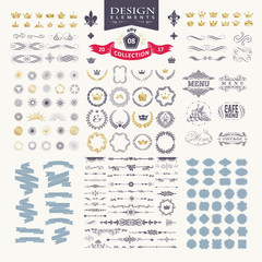 Premium design elements. Great for retro vintage logos