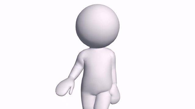 3D cartoon female character standing good awesome,comics people excited chat talking.