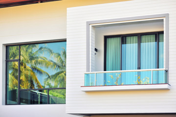 House design Modern balcony 