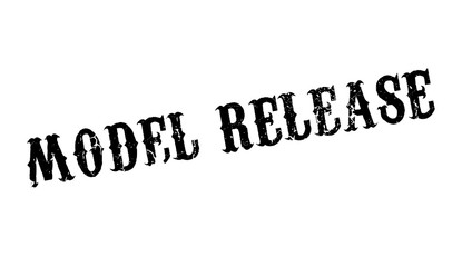 Model Release rubber stamp. Grunge design with dust scratches. Effects can be easily removed for a clean, crisp look. Color is easily changed.