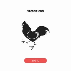 hen vector icon