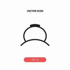 hat vector icon