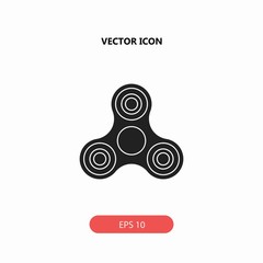 hand spinner vector icon