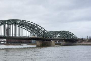 Embankment in Cologne